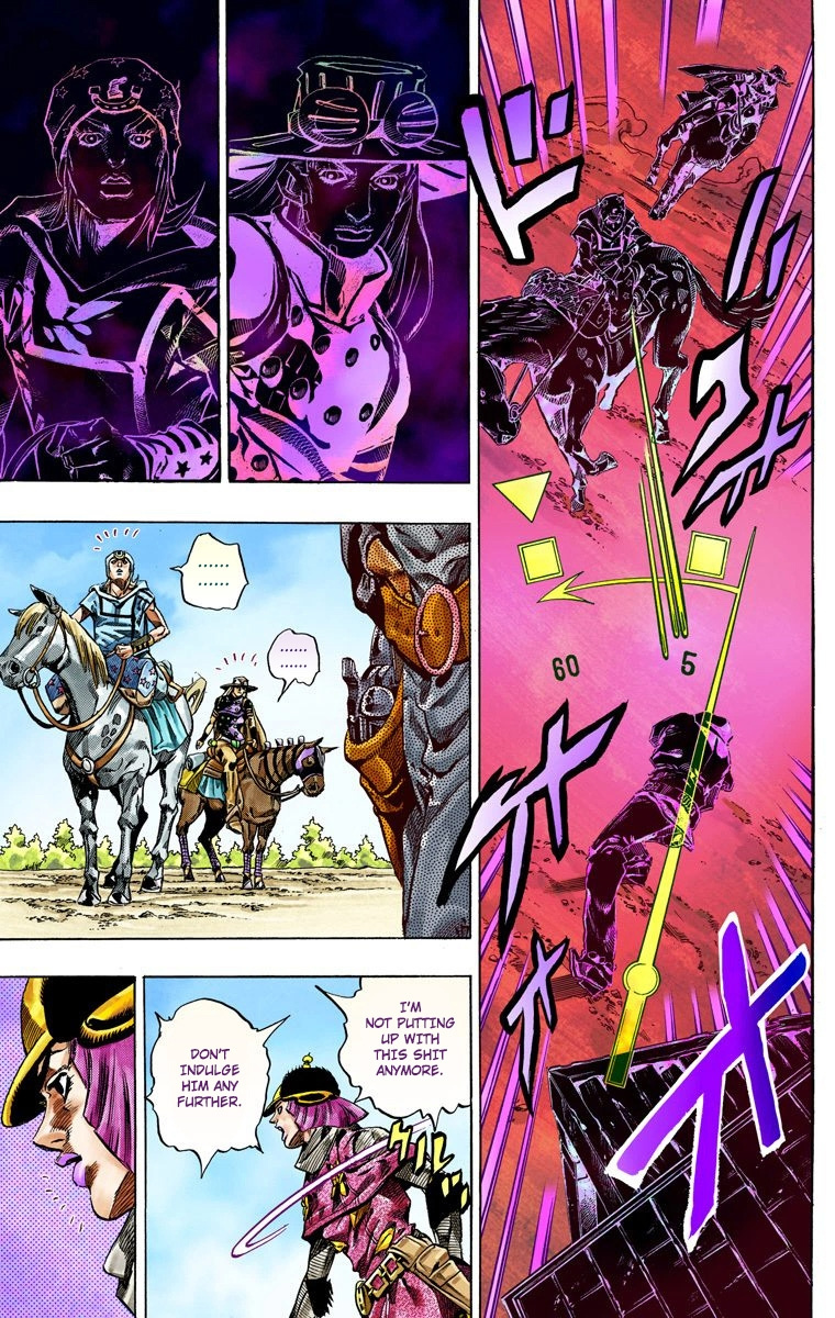 Jojo's Bizarre Adventure Part 7 - Steel Ball Run - Vol.8 Chapter 34: The True Man's World Part 2