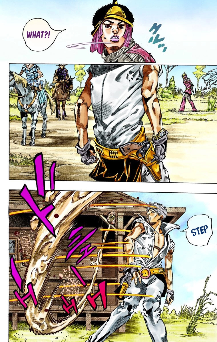 Jojo's Bizarre Adventure Part 7 - Steel Ball Run - Vol.8 Chapter 34: The True Man's World Part 2