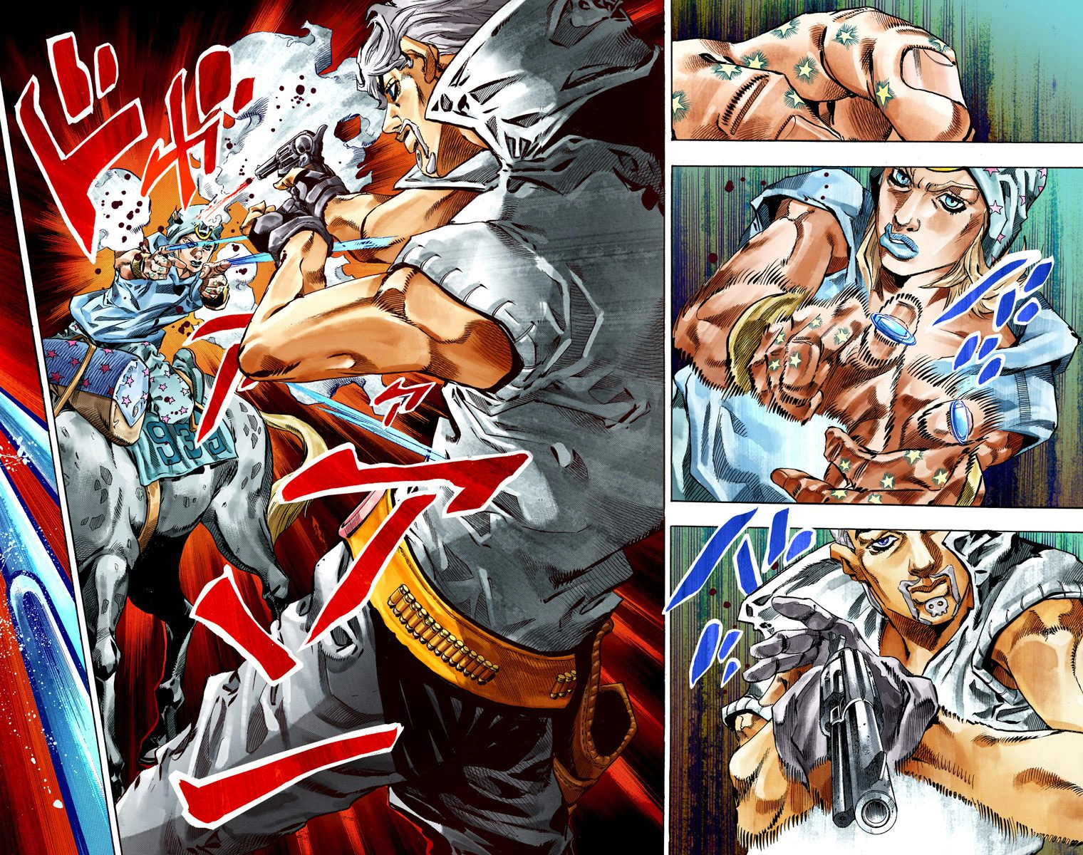 Jojo's Bizarre Adventure Part 7 - Steel Ball Run - Vol.8 Chapter 34: The True Man's World Part 2