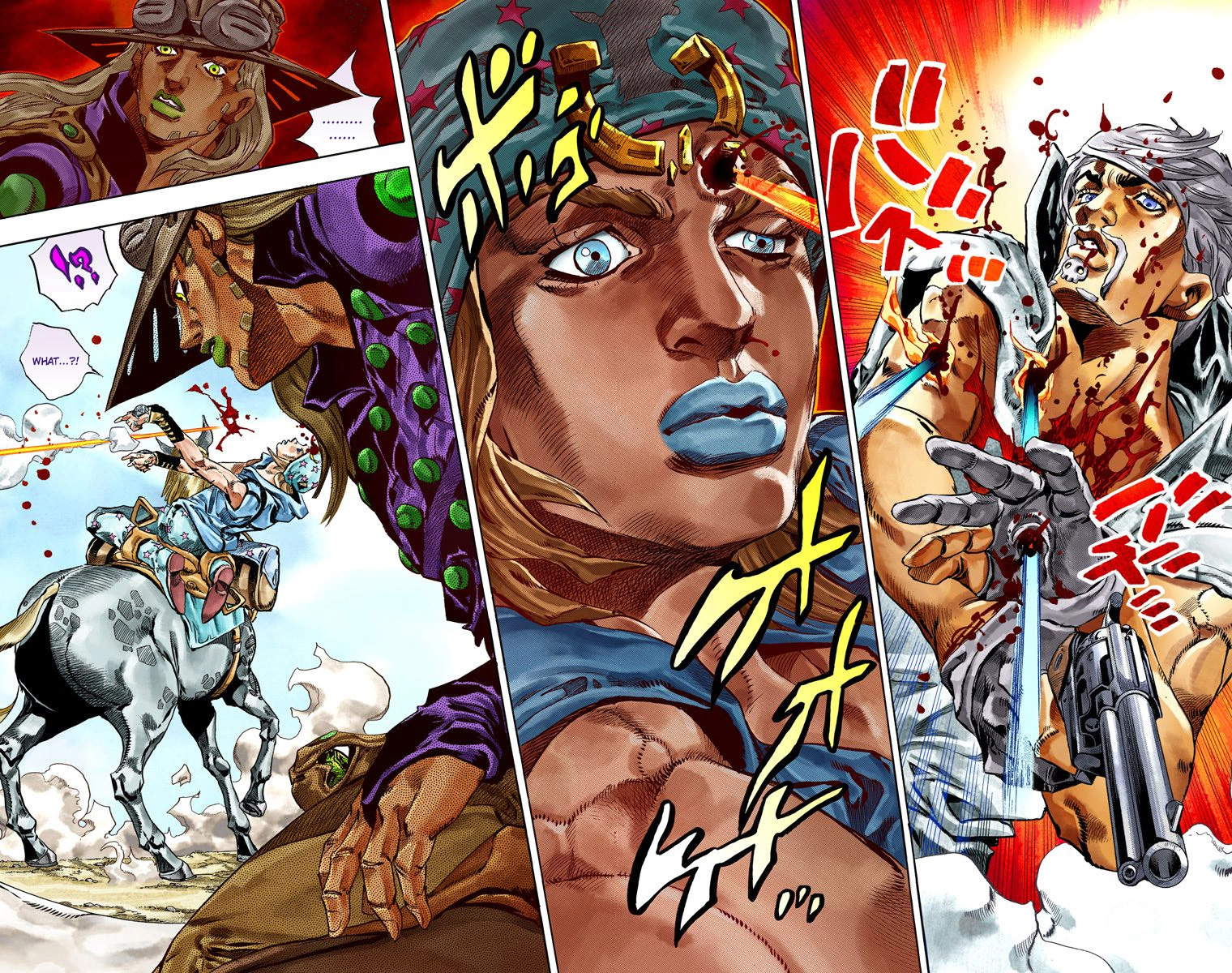 Jojo's Bizarre Adventure Part 7 - Steel Ball Run - Vol.8 Chapter 34: The True Man's World Part 2