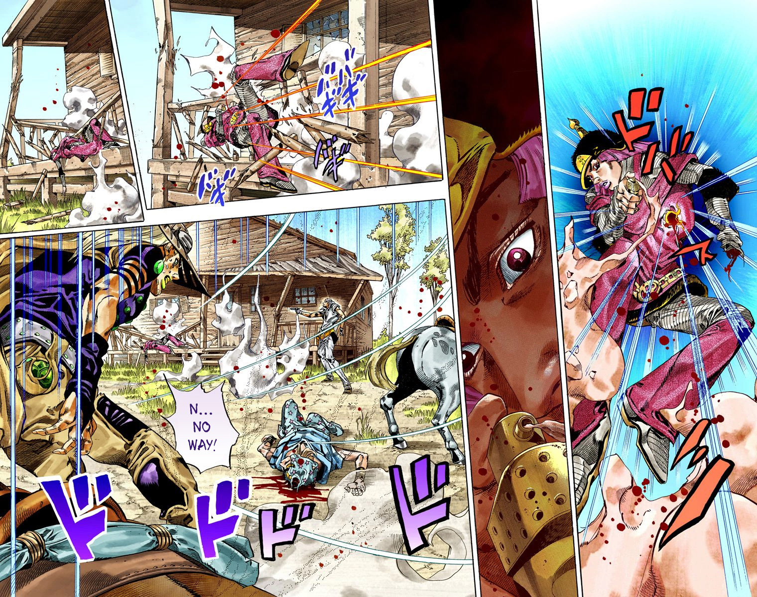 Jojo's Bizarre Adventure Part 7 - Steel Ball Run - Vol.8 Chapter 34: The True Man's World Part 2