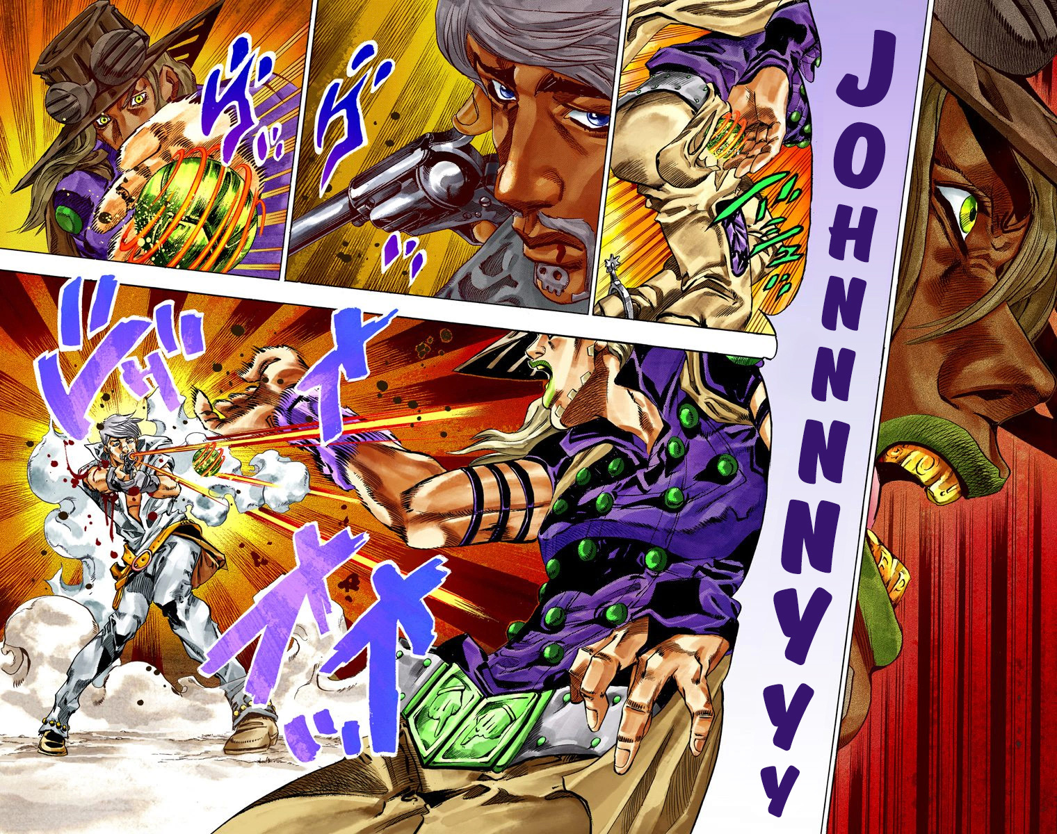 Jojo's Bizarre Adventure Part 7 - Steel Ball Run - Vol.8 Chapter 34: The True Man's World Part 2