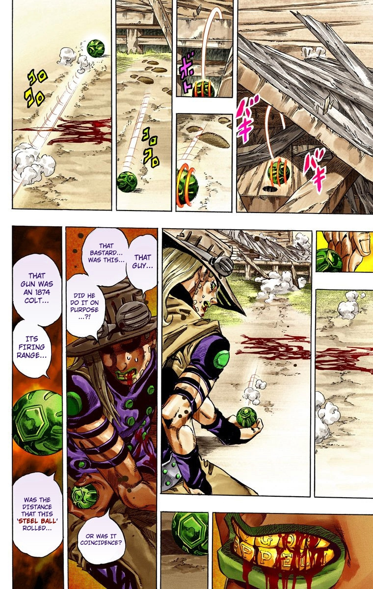 Jojo's Bizarre Adventure Part 7 - Steel Ball Run - Vol.8 Chapter 34: The True Man's World Part 2