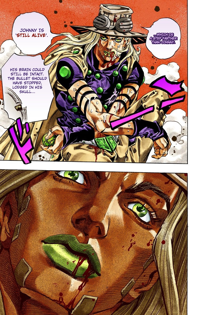 Jojo's Bizarre Adventure Part 7 - Steel Ball Run - Vol.8 Chapter 34: The True Man's World Part 2