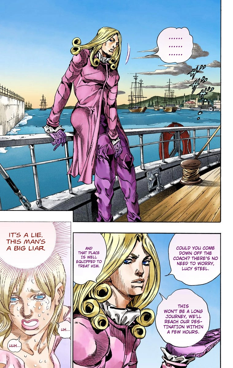 Jojo's Bizarre Adventure Part 7 - Steel Ball Run - Vol.19 Chapter 73: D4C Part 6