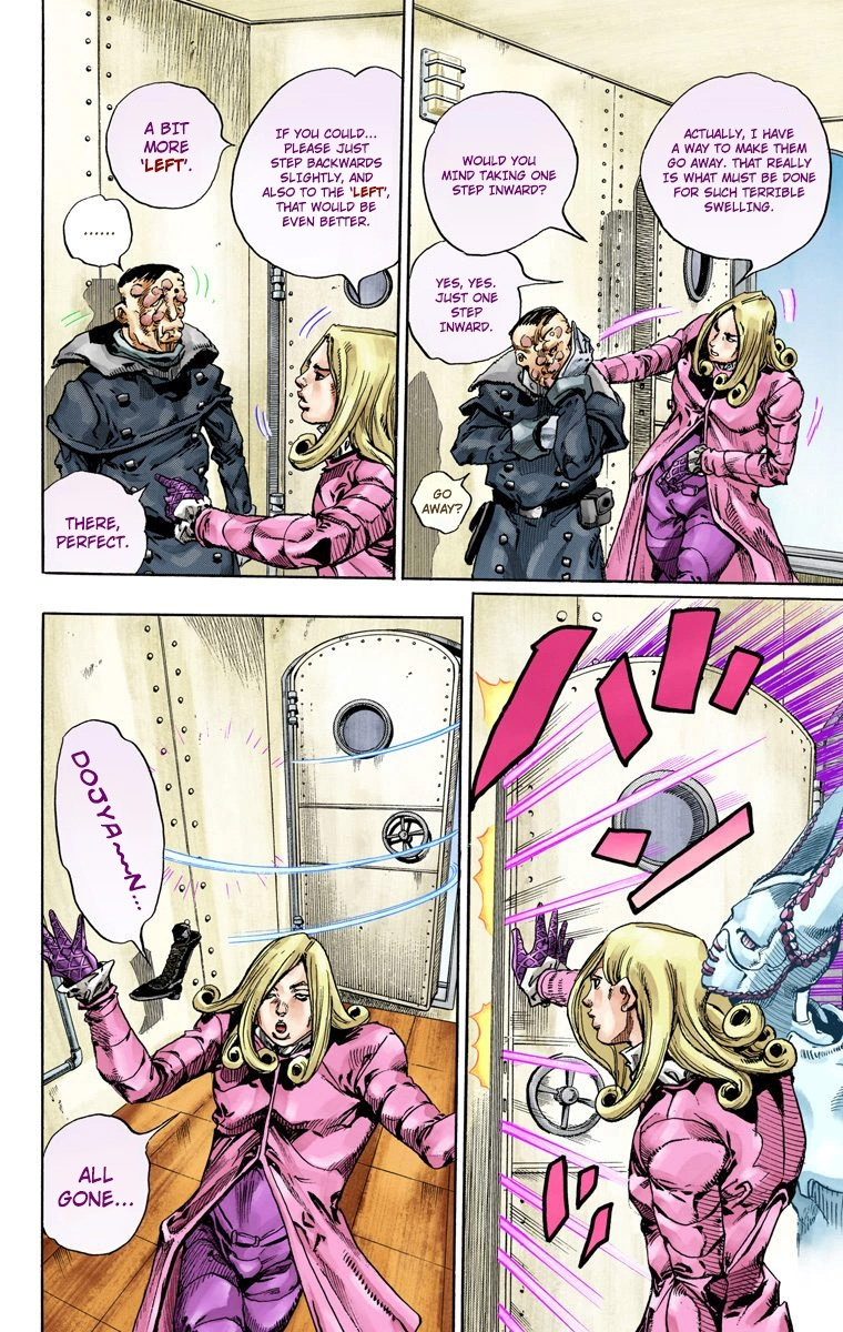 Jojo's Bizarre Adventure Part 7 - Steel Ball Run - Vol.19 Chapter 73: D4C Part 6