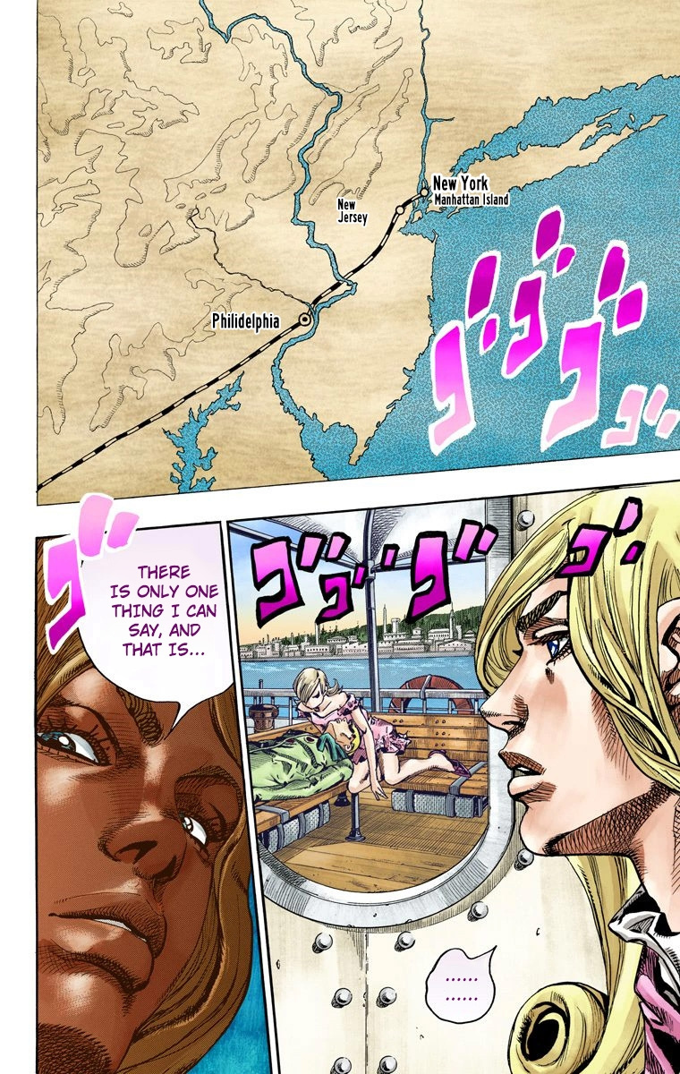 Jojo's Bizarre Adventure Part 7 - Steel Ball Run - Vol.19 Chapter 73: D4C Part 6