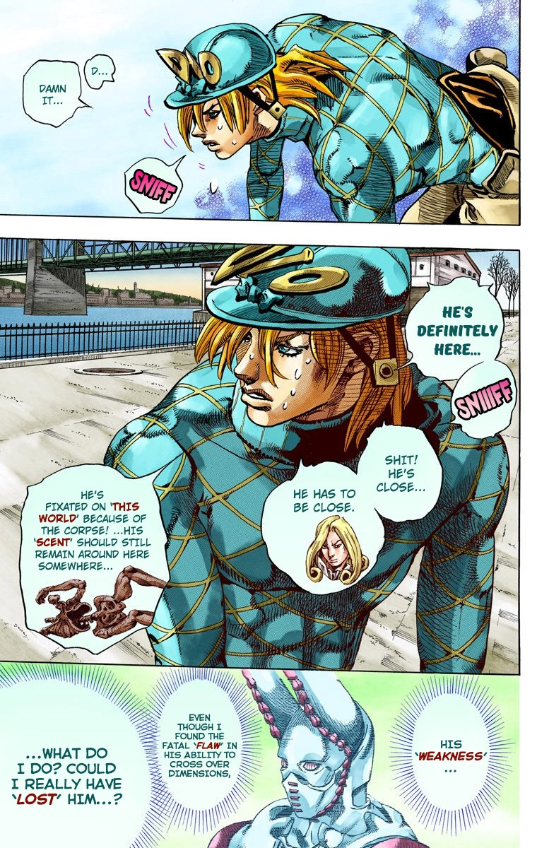 Jojo's Bizarre Adventure Part 7 - Steel Ball Run - Vol.19 Chapter 73: D4C Part 6