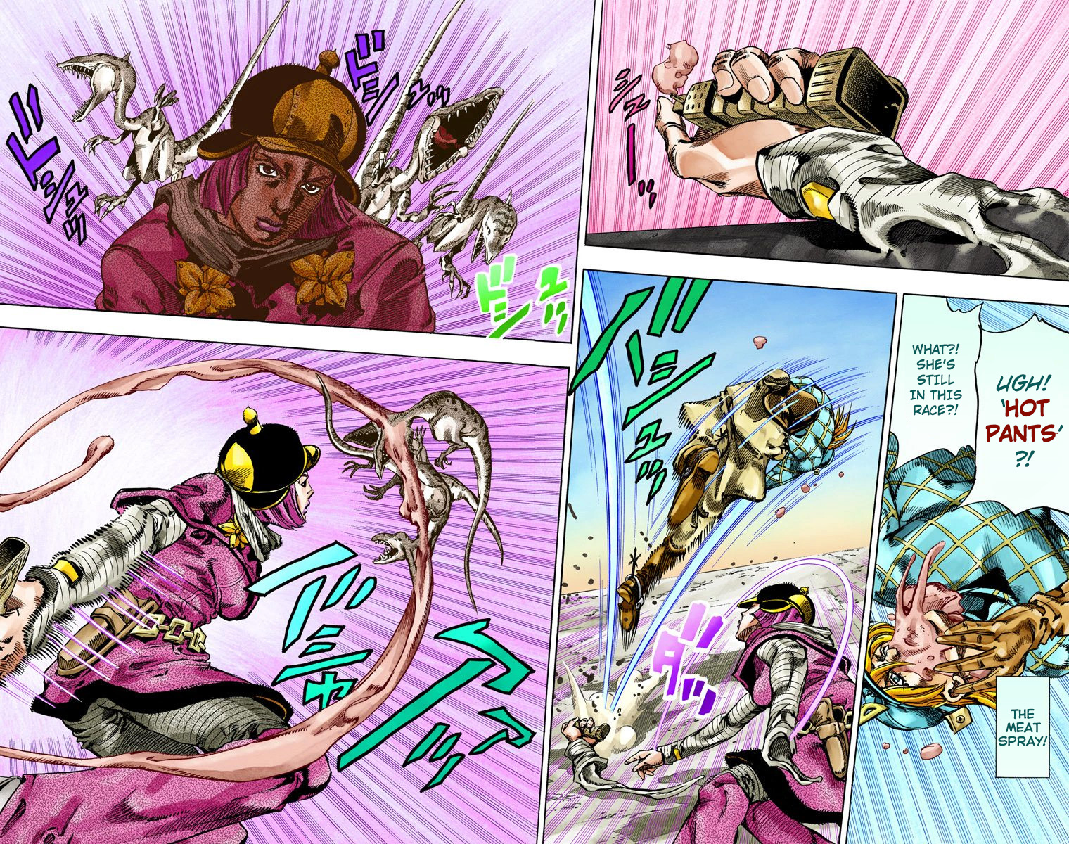 Jojo's Bizarre Adventure Part 7 - Steel Ball Run - Vol.19 Chapter 73: D4C Part 6