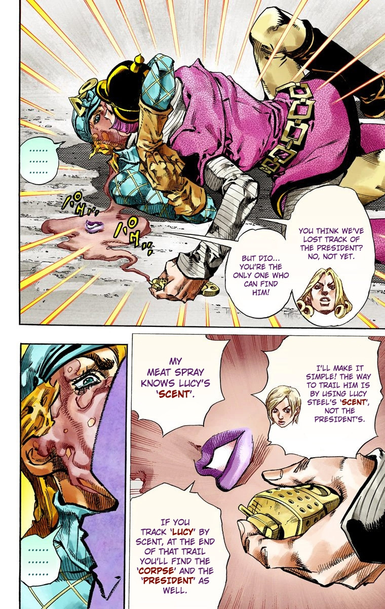 Jojo's Bizarre Adventure Part 7 - Steel Ball Run - Vol.19 Chapter 73: D4C Part 6