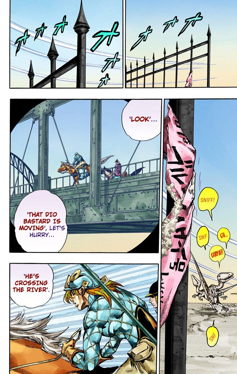 Jojo's Bizarre Adventure Part 7 - Steel Ball Run - Vol.19 Chapter 73: D4C Part 6