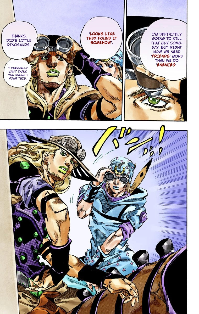 Jojo's Bizarre Adventure Part 7 - Steel Ball Run - Vol.19 Chapter 73: D4C Part 6