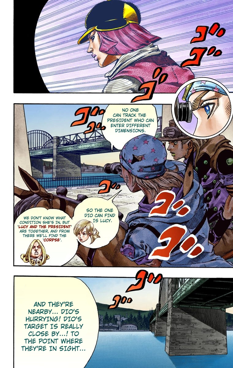 Jojo's Bizarre Adventure Part 7 - Steel Ball Run - Vol.19 Chapter 73: D4C Part 6