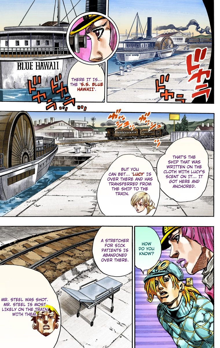 Jojo's Bizarre Adventure Part 7 - Steel Ball Run - Vol.19 Chapter 73: D4C Part 6