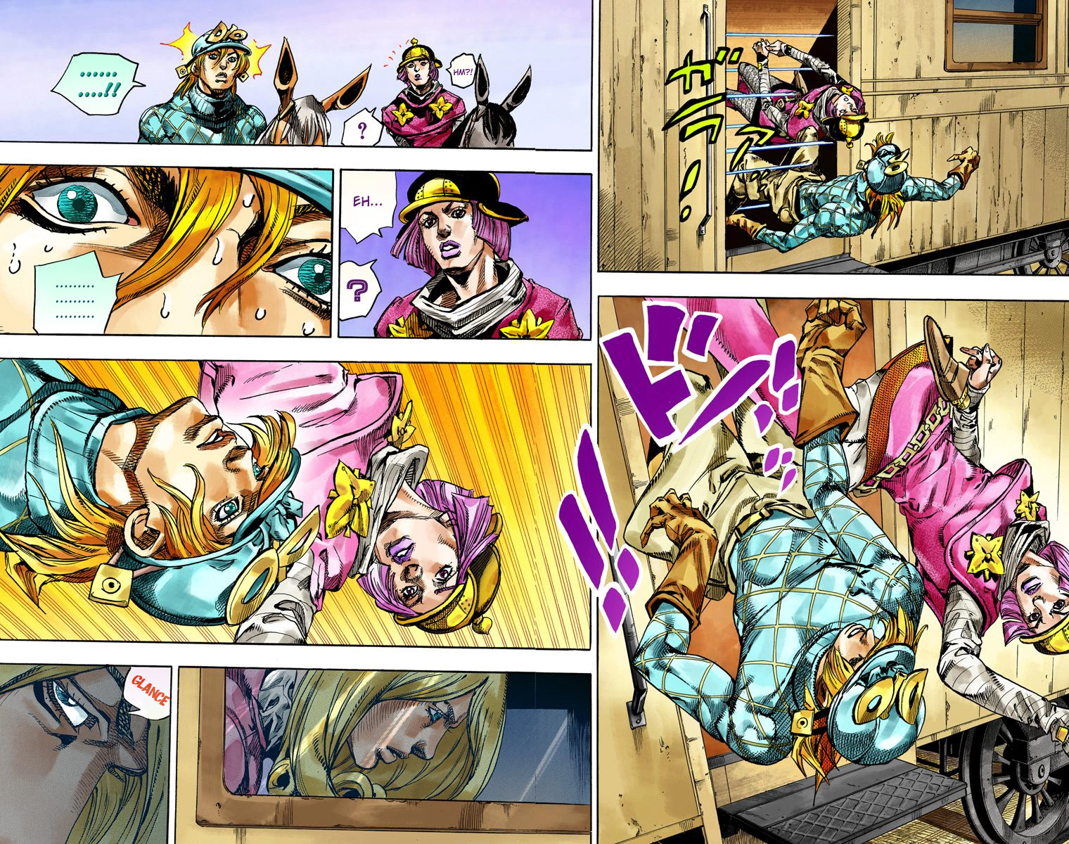 Jojo's Bizarre Adventure Part 7 - Steel Ball Run - Vol.19 Chapter 73: D4C Part 6