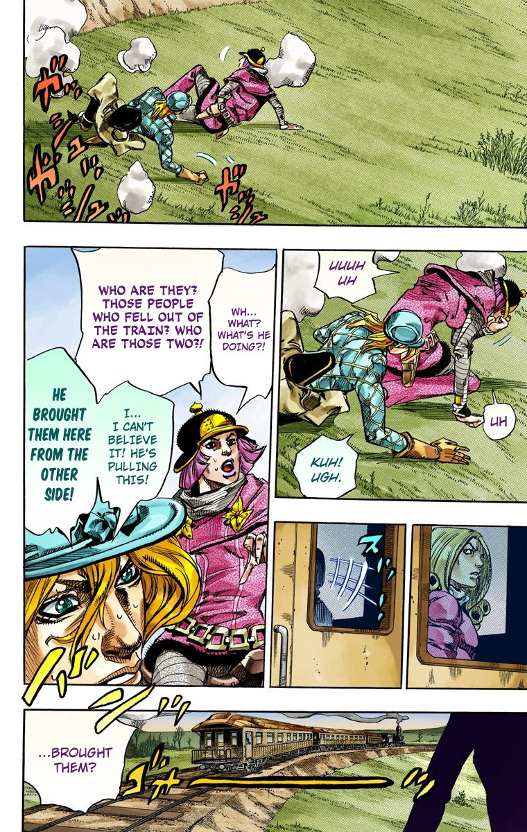 Jojo's Bizarre Adventure Part 7 - Steel Ball Run - Vol.19 Chapter 73: D4C Part 6