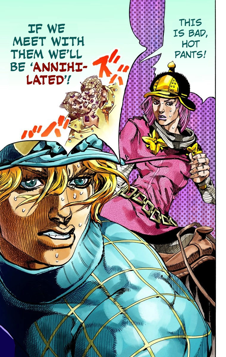 Jojo's Bizarre Adventure Part 7 - Steel Ball Run - Vol.19 Chapter 73: D4C Part 6