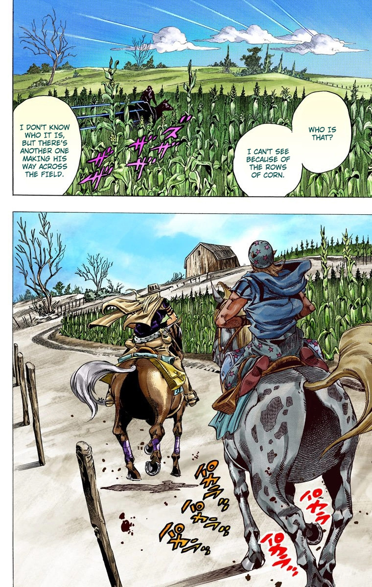 Jojo's Bizarre Adventure Part 7 - Steel Ball Run - Vol.10 Chapter 41: A Silent Way Part 2