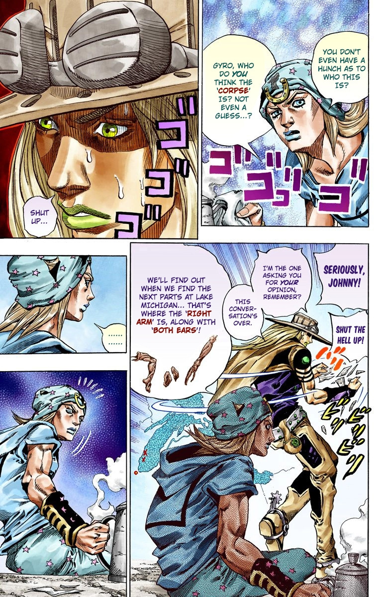 Jojo's Bizarre Adventure Part 7 - Steel Ball Run - Vol.10 Chapter 41: A Silent Way Part 2