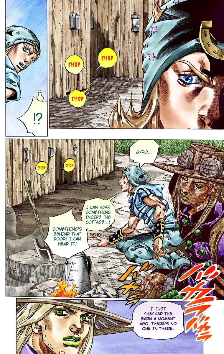 Jojo's Bizarre Adventure Part 7 - Steel Ball Run - Vol.10 Chapter 41: A Silent Way Part 2