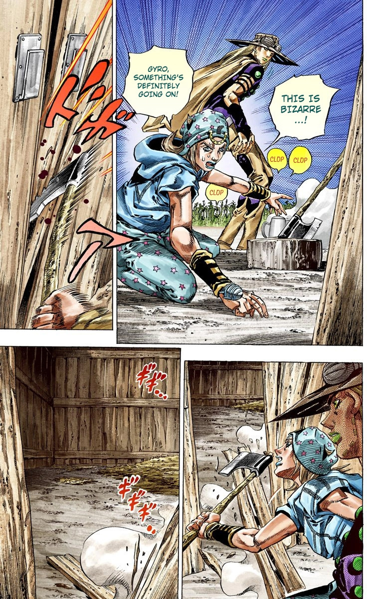 Jojo's Bizarre Adventure Part 7 - Steel Ball Run - Vol.10 Chapter 41: A Silent Way Part 2