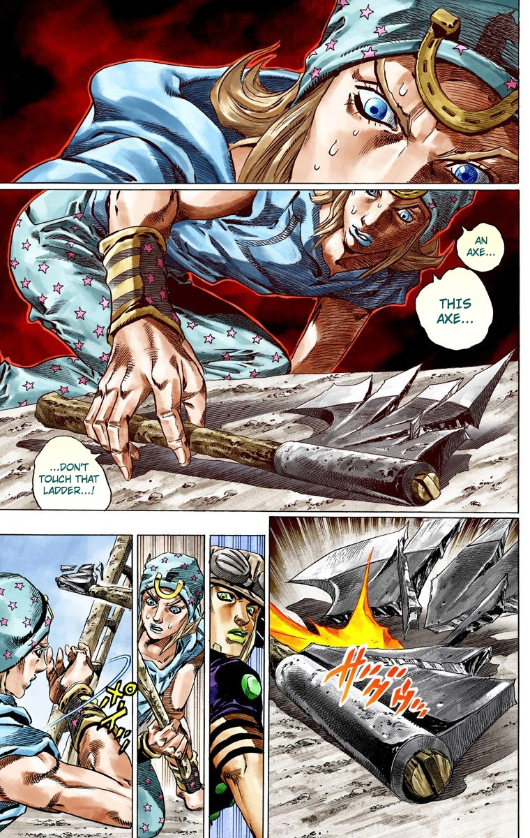 Jojo's Bizarre Adventure Part 7 - Steel Ball Run - Vol.10 Chapter 41: A Silent Way Part 2