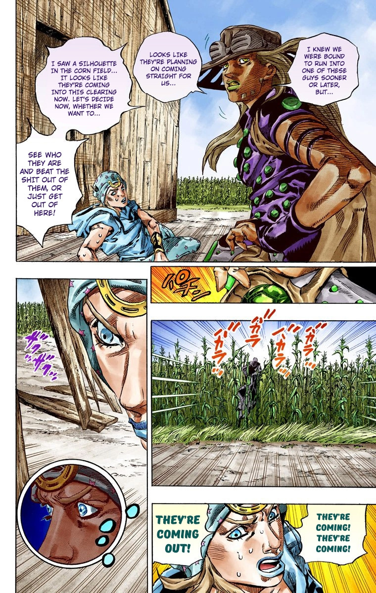 Jojo's Bizarre Adventure Part 7 - Steel Ball Run - Vol.10 Chapter 41: A Silent Way Part 2