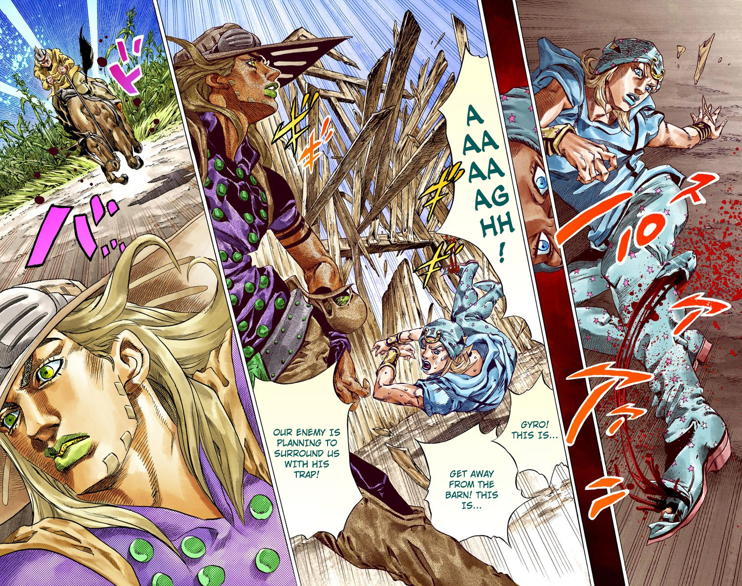 Jojo's Bizarre Adventure Part 7 - Steel Ball Run - Vol.10 Chapter 41: A Silent Way Part 2