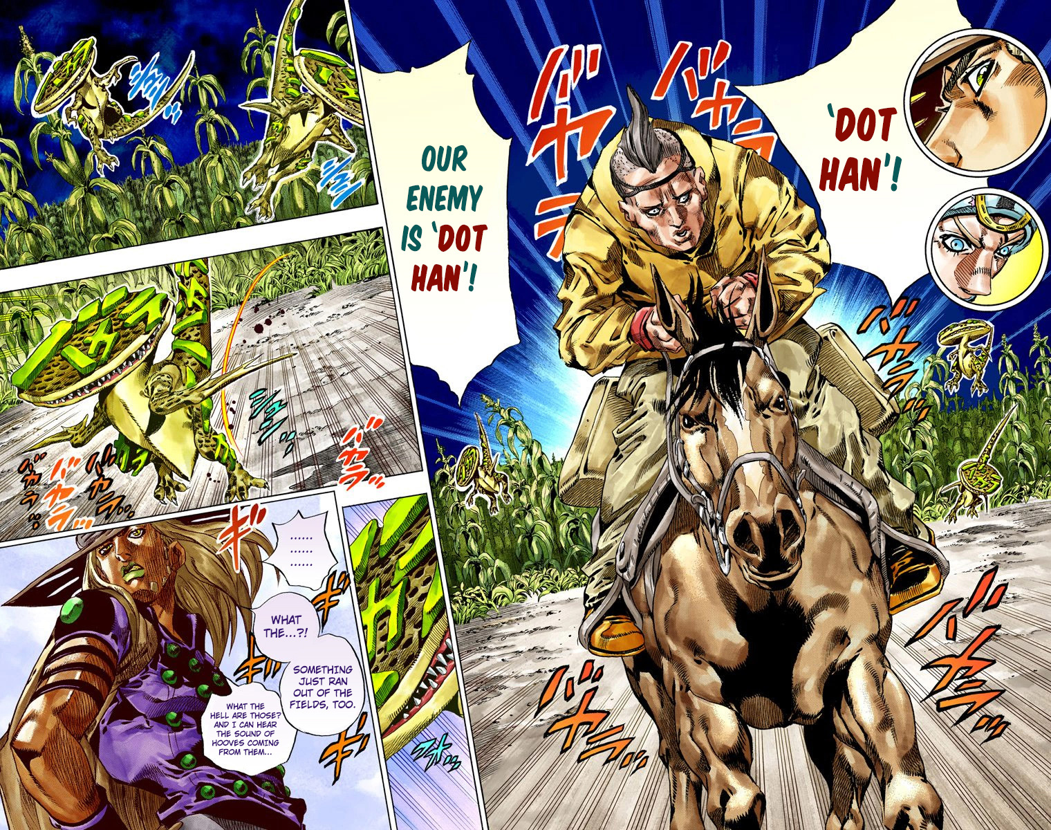 Jojo's Bizarre Adventure Part 7 - Steel Ball Run - Vol.10 Chapter 41: A Silent Way Part 2