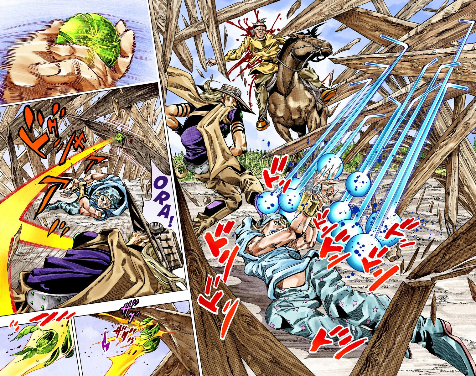 Jojo's Bizarre Adventure Part 7 - Steel Ball Run - Vol.10 Chapter 41: A Silent Way Part 2