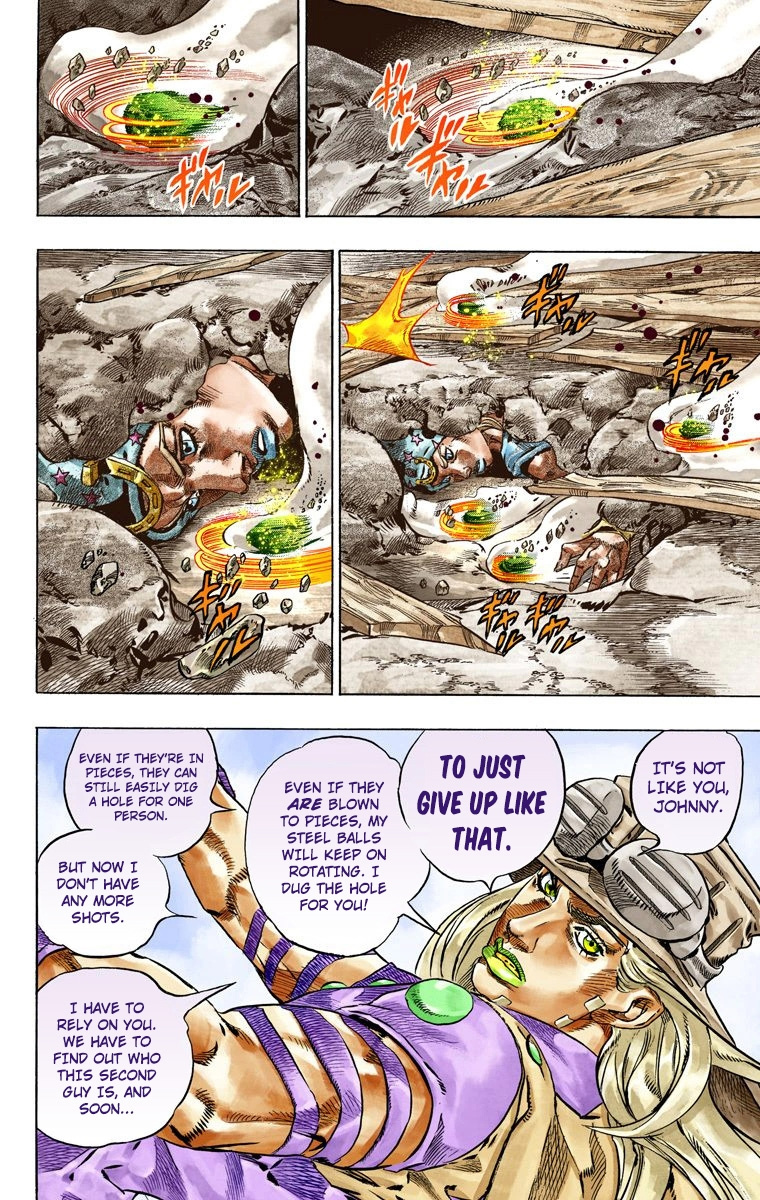 Jojo's Bizarre Adventure Part 7 - Steel Ball Run - Vol.10 Chapter 41: A Silent Way Part 2