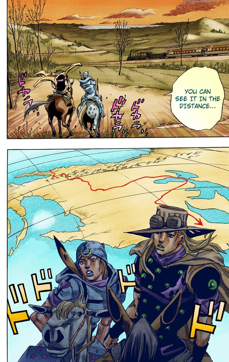 Jojo's Bizarre Adventure Part 7 - Steel Ball Run - Vol.20 Chapter 77: D4C Part 10