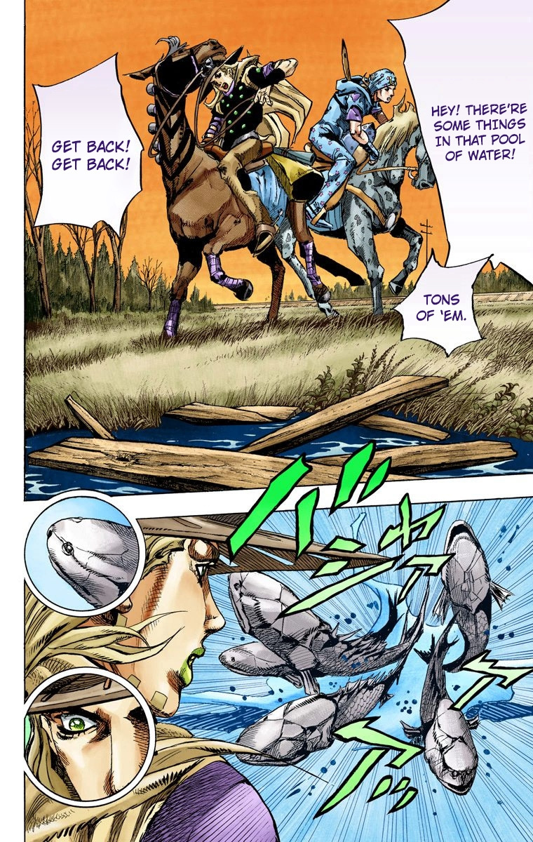 Jojo's Bizarre Adventure Part 7 - Steel Ball Run - Vol.20 Chapter 77: D4C Part 10