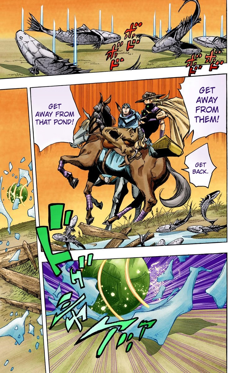 Jojo's Bizarre Adventure Part 7 - Steel Ball Run - Vol.20 Chapter 77: D4C Part 10