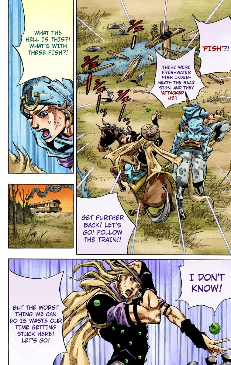 Jojo's Bizarre Adventure Part 7 - Steel Ball Run - Vol.20 Chapter 77: D4C Part 10