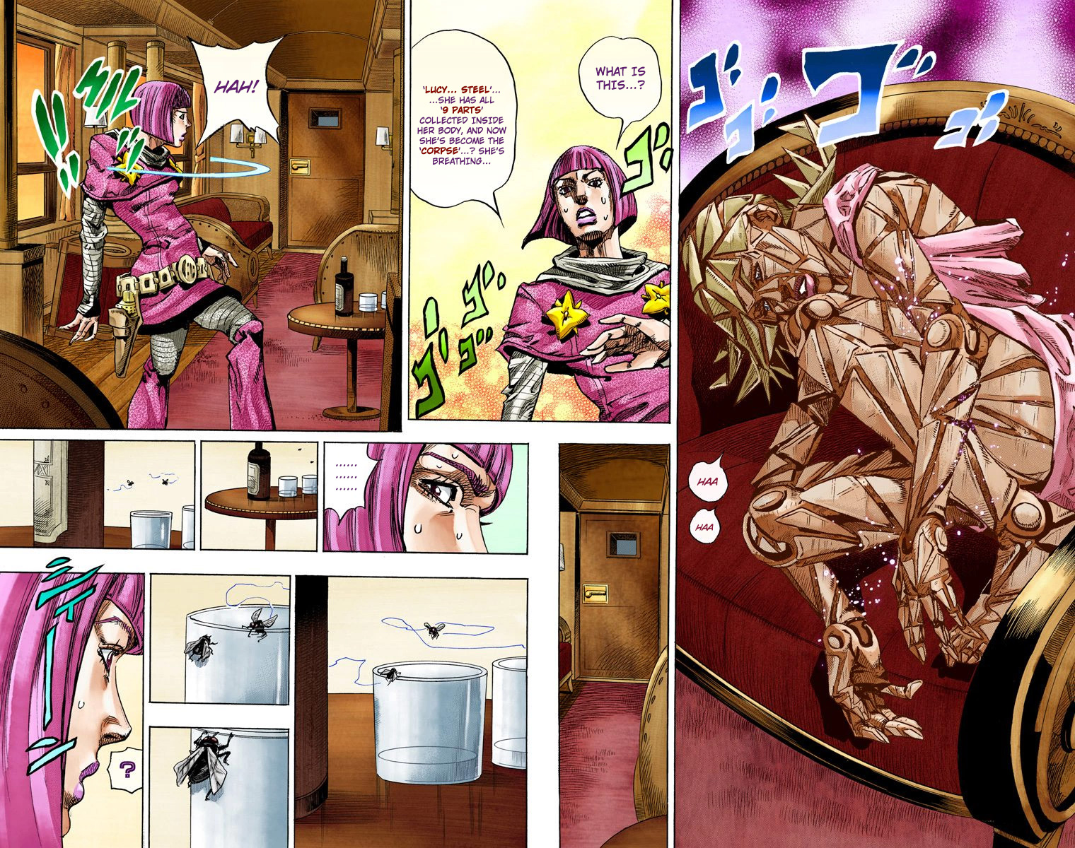 Jojo's Bizarre Adventure Part 7 - Steel Ball Run - Vol.20 Chapter 77: D4C Part 10