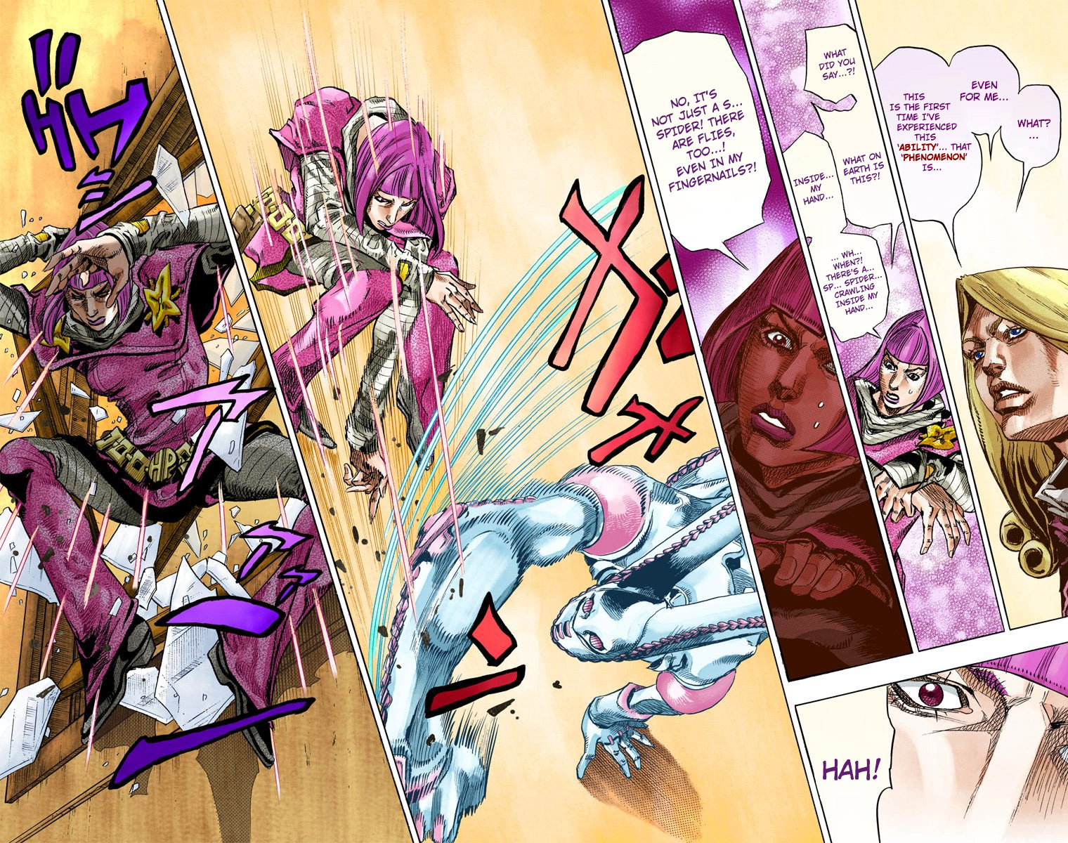 Jojo's Bizarre Adventure Part 7 - Steel Ball Run - Vol.20 Chapter 77: D4C Part 10