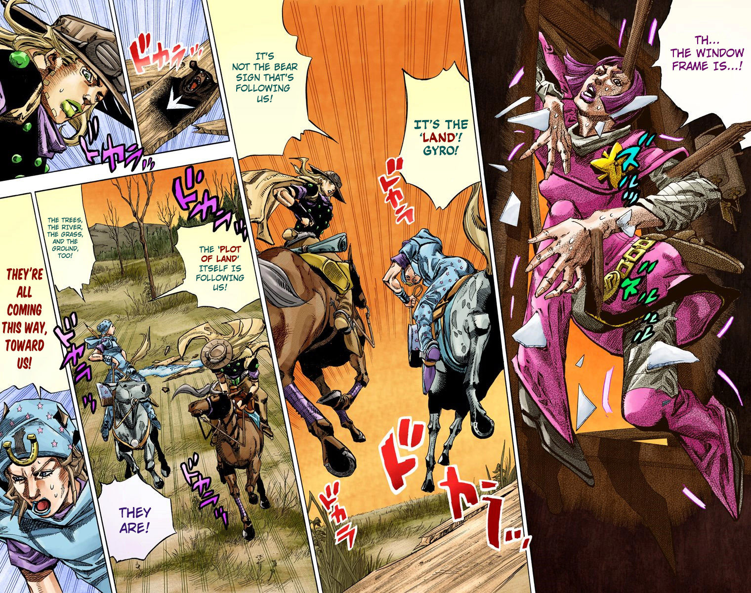 Jojo's Bizarre Adventure Part 7 - Steel Ball Run - Vol.20 Chapter 77: D4C Part 10