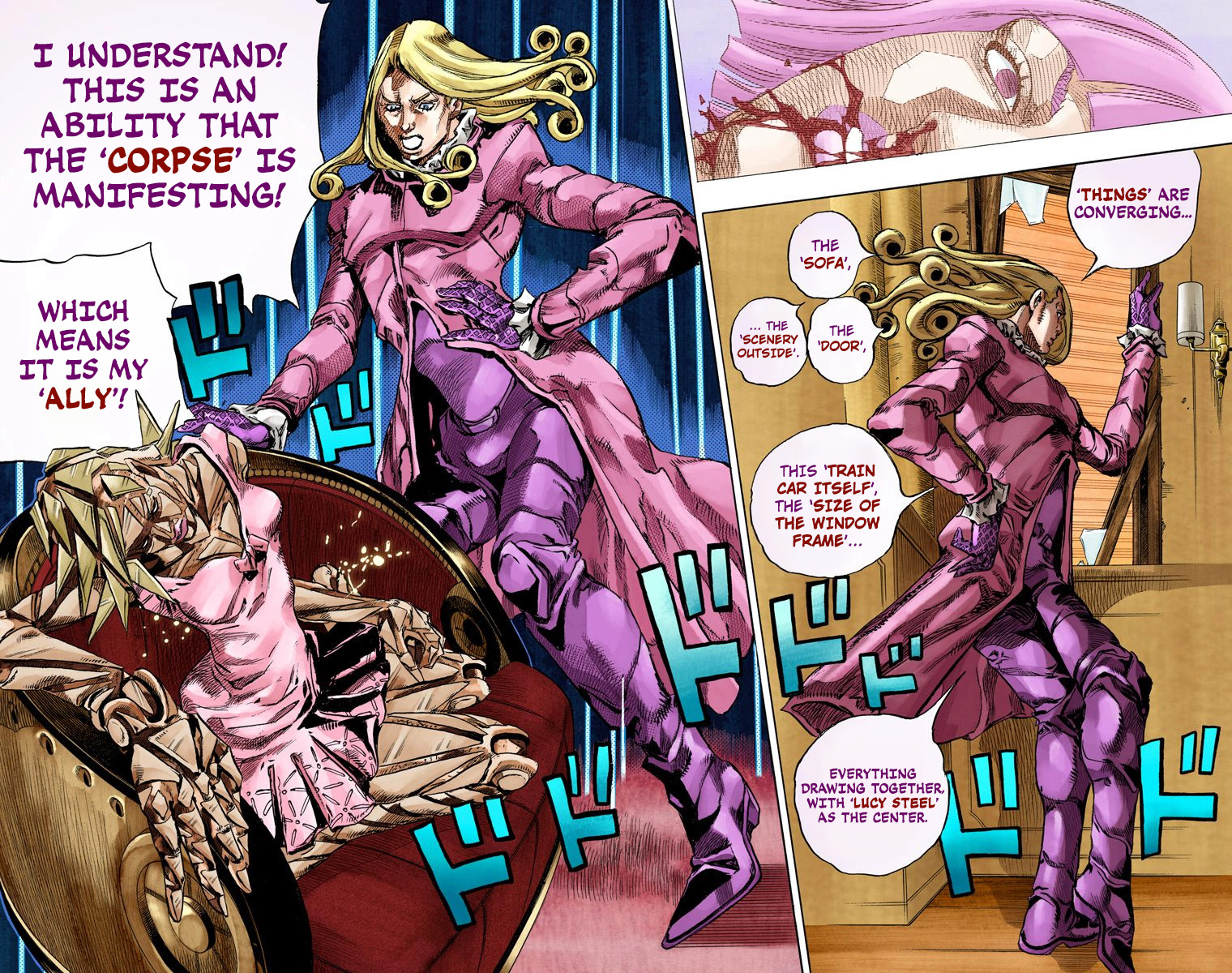 Jojo's Bizarre Adventure Part 7 - Steel Ball Run - Vol.20 Chapter 77: D4C Part 10