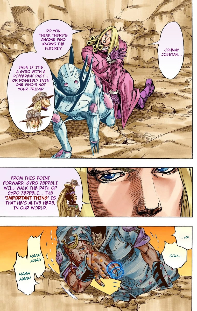 Jojo's Bizarre Adventure Part 7 - Steel Ball Run - Vol.22 Chapter 88: Break My Heart, Break Your Heart Part 1