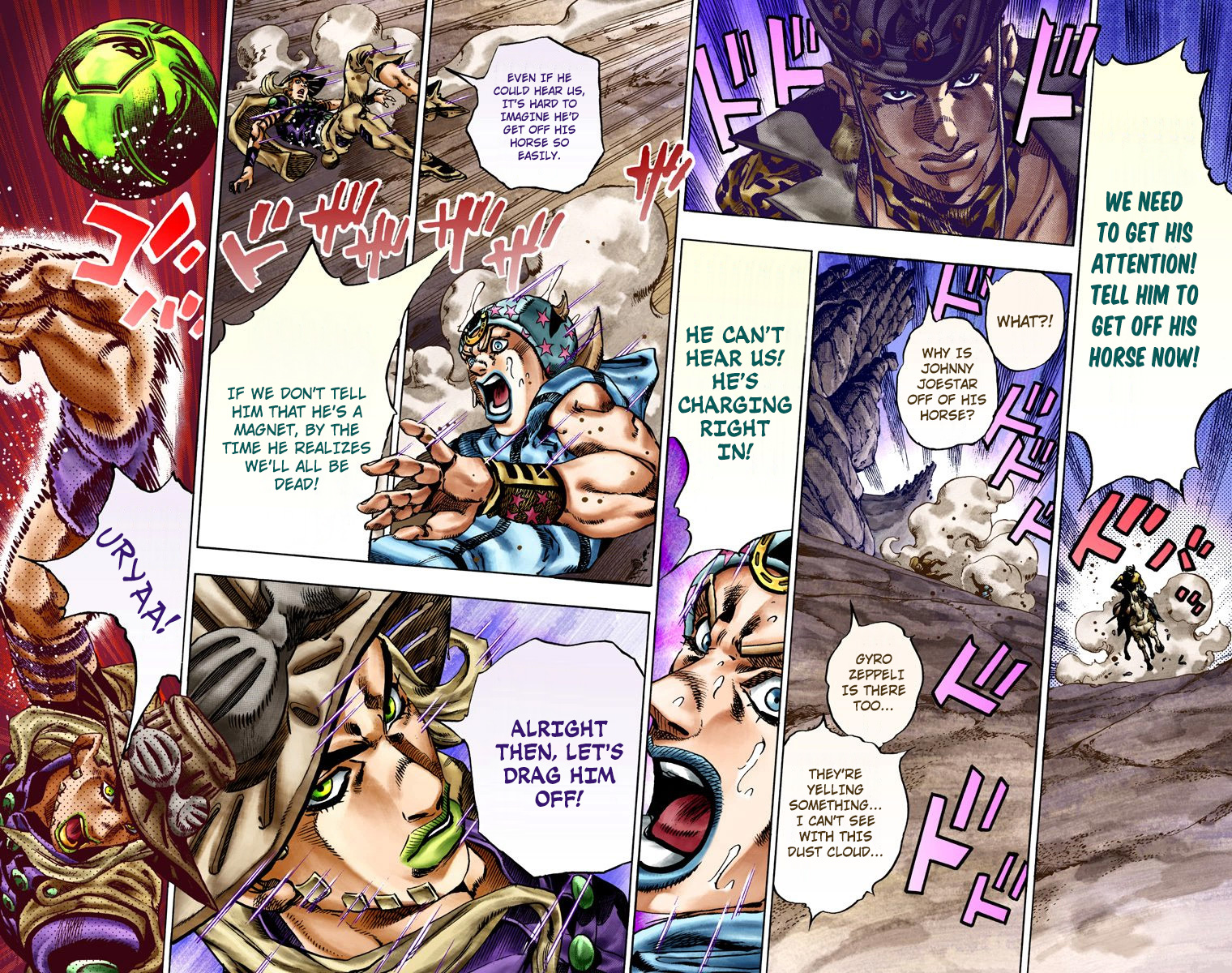 Jojo's Bizarre Adventure Part 7 - Steel Ball Run - Vol.4 Chapter 18: The Devil's Palm Part 1