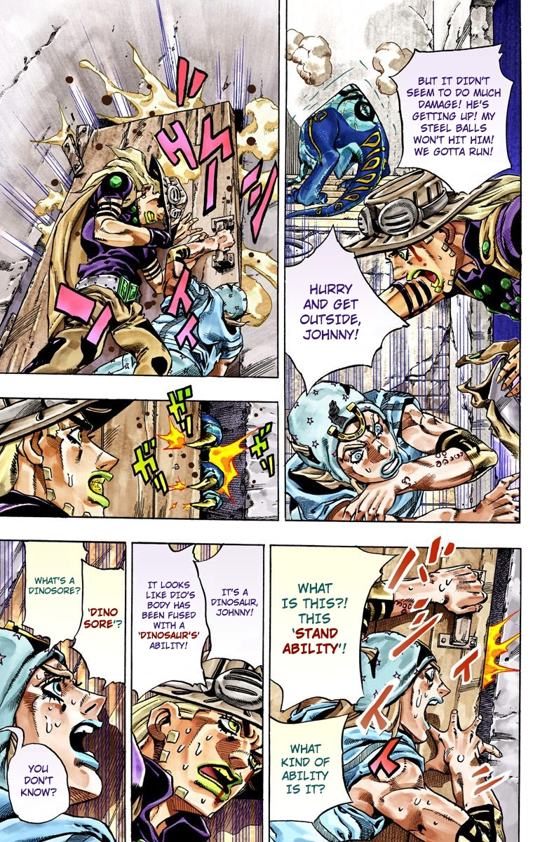 Jojo's Bizarre Adventure Part 7 - Steel Ball Run - Vol.6 Chapter 29: Scary Monsters Part 2