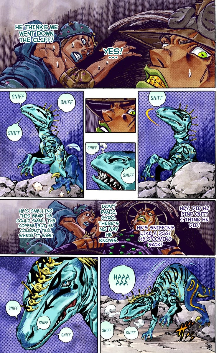 Jojo's Bizarre Adventure Part 7 - Steel Ball Run - Vol.6 Chapter 29: Scary Monsters Part 2