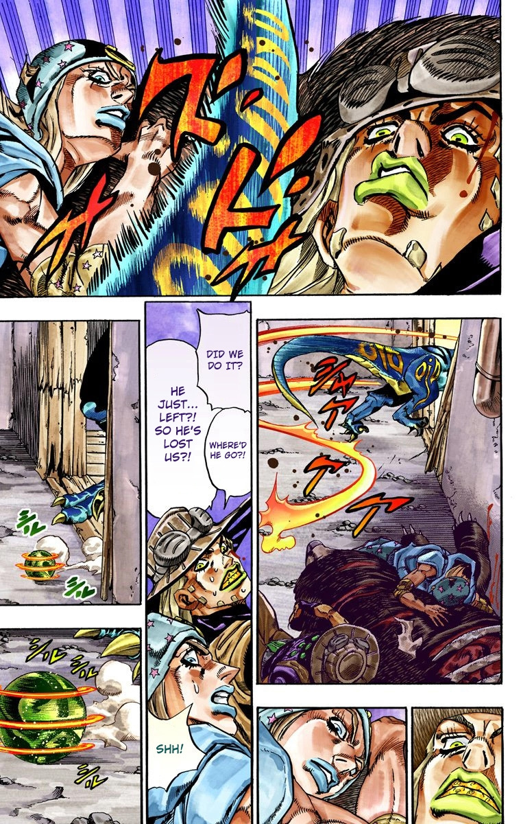 Jojo's Bizarre Adventure Part 7 - Steel Ball Run - Vol.6 Chapter 29: Scary Monsters Part 2