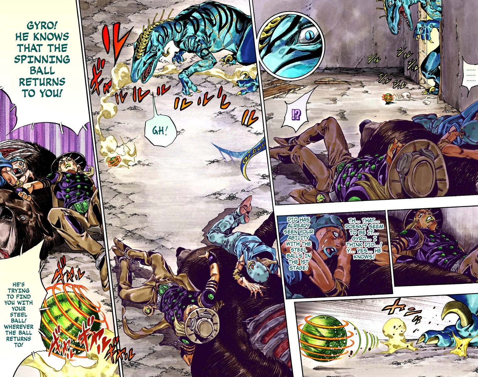 Jojo's Bizarre Adventure Part 7 - Steel Ball Run - Vol.6 Chapter 29: Scary Monsters Part 2