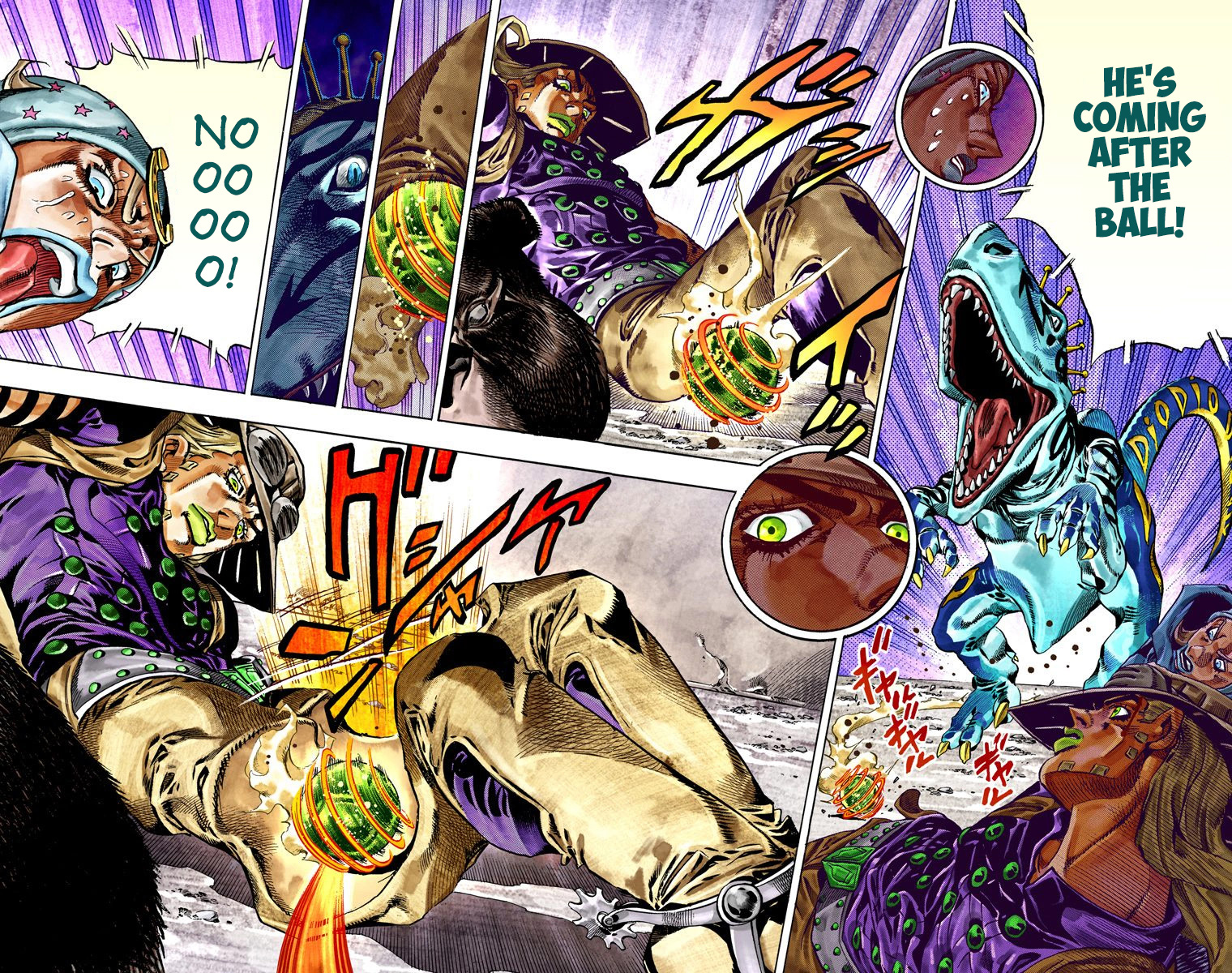 Jojo's Bizarre Adventure Part 7 - Steel Ball Run - Vol.6 Chapter 29: Scary Monsters Part 2