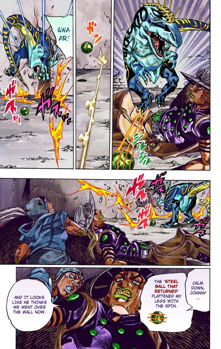 Jojo's Bizarre Adventure Part 7 - Steel Ball Run - Vol.6 Chapter 29: Scary Monsters Part 2