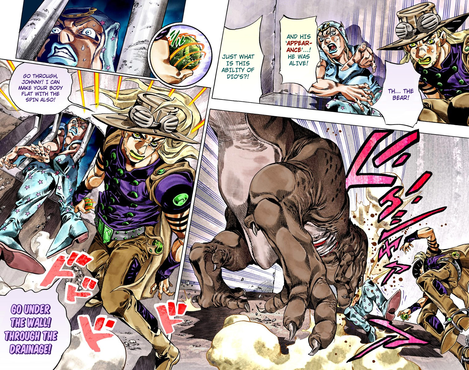 Jojo's Bizarre Adventure Part 7 - Steel Ball Run - Vol.6 Chapter 29: Scary Monsters Part 2