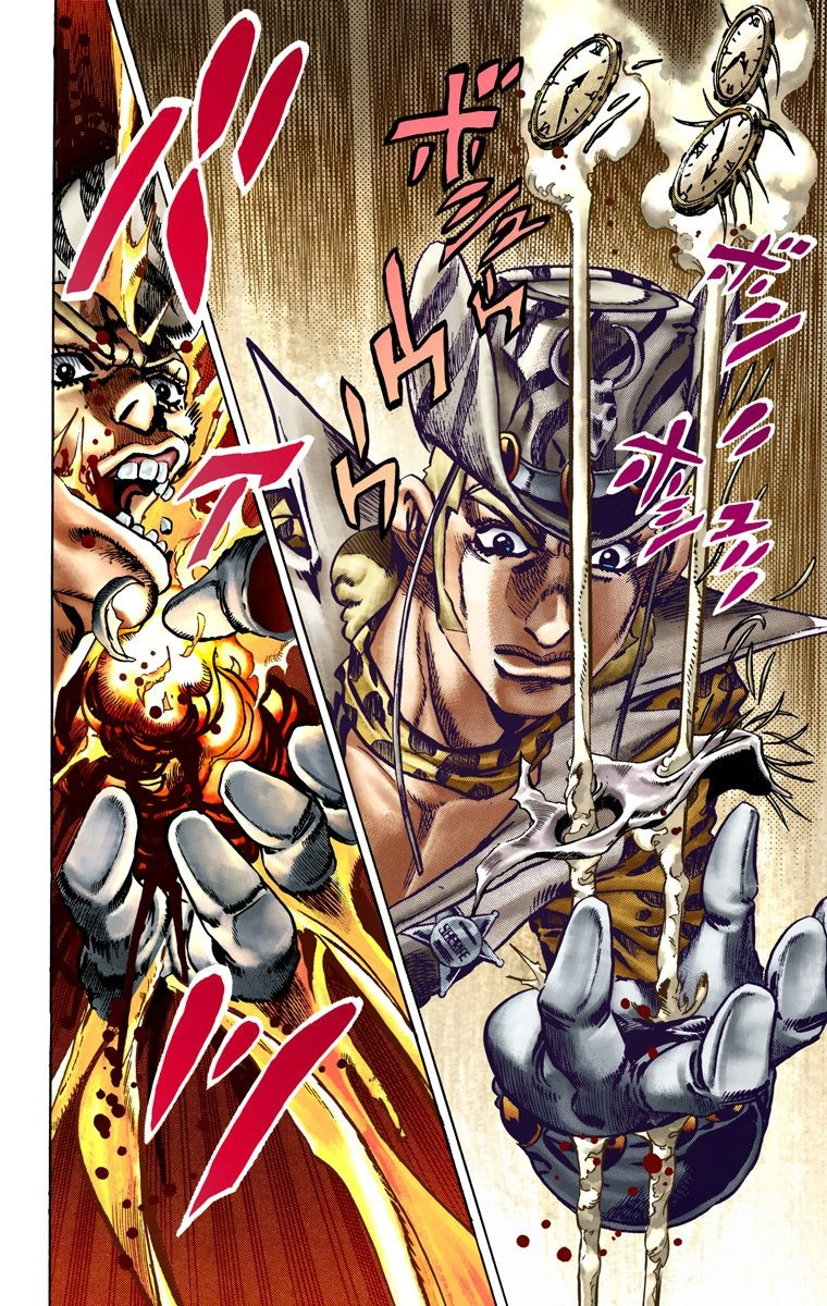 Jojo's Bizarre Adventure Part 7 - Steel Ball Run - Vol.4 Chapter 21: The Duty Of Gyro Zeppeli Part 2