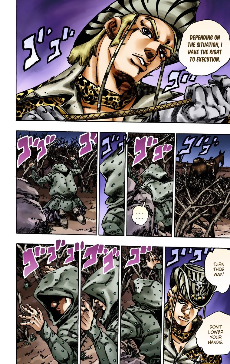 Jojo's Bizarre Adventure Part 7 - Steel Ball Run - Vol.3 Chapter 17: The Desert Born Outlaws Part 3